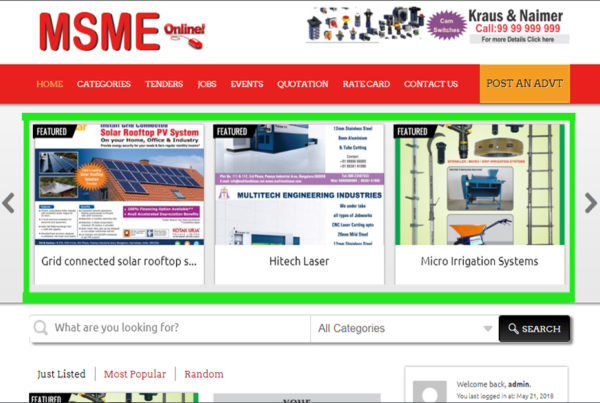 Feature Listing